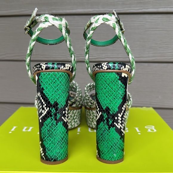 GIANNI BINI Shanika PLATFORM braided sandal SOLD OUT IN STORES ๐ size 7M ๐ - Picture 4 of 8